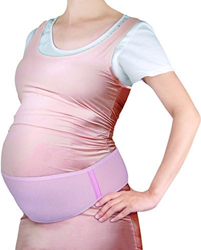 Fantastic Womens Breathable Abdominal Pink Maternity Belt