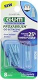 GUM Go Betweens Proxabrush Refills, Wide, 8-Count Packages
