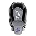 BreezyPad Baby Car Seat Cooling Pad Liner with Fan (Gray) by Breezy Kids (Front Facing Car Seat Only)