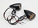 Black Amber 20 LED Billet Turn Signal Stop Brake Light T for Harley Dyna Bobber Honda Yamaha Suzuki Kawasaki