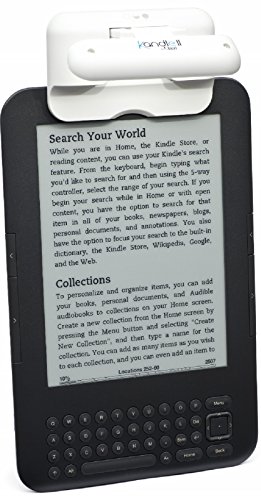 Ozeri Kandle LED Reading Light Designed for Books and eReaders, White