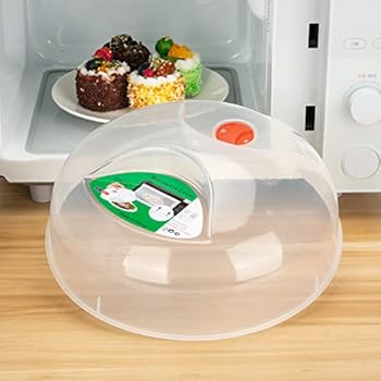 Microwave Plate Cover,Microwave cover for food 11.5 Inch BPA Free Dishwasher Safe
