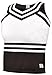 Double Knit Sweetheart Cheer Uniform Shell Top - Youth Girls Sizes