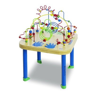 Amazon Com Educo Finger Fun Bead Maze Table Toys Games