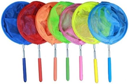 NPLE--Extendable Fishing Butterfly Bug Insect Net Telescopic Handle Garden Kids Toys1