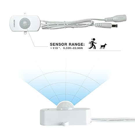 Amazon.com: Sensky BS010W 12v 24v 3a Sensor a larga ...