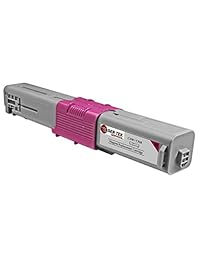 Laser Tek servicios cartucho de tóner de repuesto compatibles para el Oki C310 y Oki C510. (Negro, Cian, Magenta, amarillo)