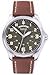 Victorinox Swiss Army Men's 'Infantry Vintage' Quartz Stainless Steel and Leather Casual Watch, Color:Brown (Model: 241290)