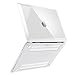 iBenzer Soft-Touch Series Plastic Hard Case for Apple MacBook Pro 13-Inch with/Without Touch Bar and Touch ID - Crystal Clear
