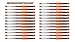 Sargent Art Orange 25 Glitter Gel Pens, 25 Pack