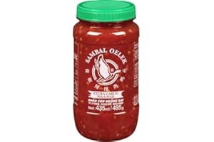 Flying Goose Sambal Oelek Ground Chili Paste With Extra Garlic 495g