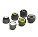 ITIS 3 Pairs (S/M/L) Replacement Silicone Eartips Earbuds For JayBird BlueBuds X, X2 Bluetooth Sport Headphones With ITIS Cable Clip