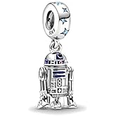 LIGHTDOG 925 Sterling Silve Charms fits Pandora Bracelets Necklace,5A Zircon Dangle Pendant Bead,Mother's Day Gift Jewelry Beads for Women