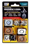Strong Hand Adjustable Magnetic V-pads #Mvdf44