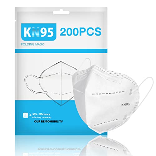 200 PCS Breathable Adjustable Face Mask Masks 5