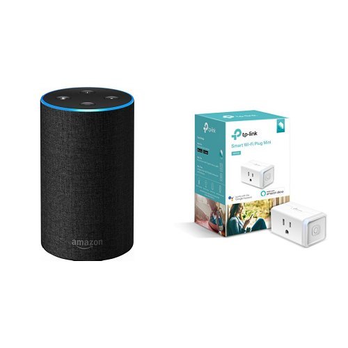 Echo charcoal tp link mini plug