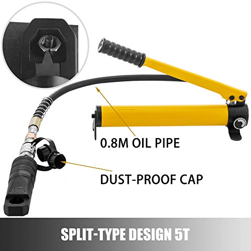 Mophorn Hydraulic Nut Splitter Split Type with Pump Nut Cutter Tool 13