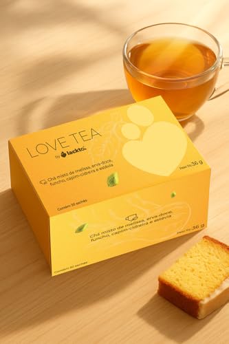 Chá da Amamentação | Chá da Mamãe | 30 Sachês 5 Ervas Naturais | Suporte Amamentação | Sem Corantes Sem Conservantes 100% Natural | Love Tea | 1 Caixa