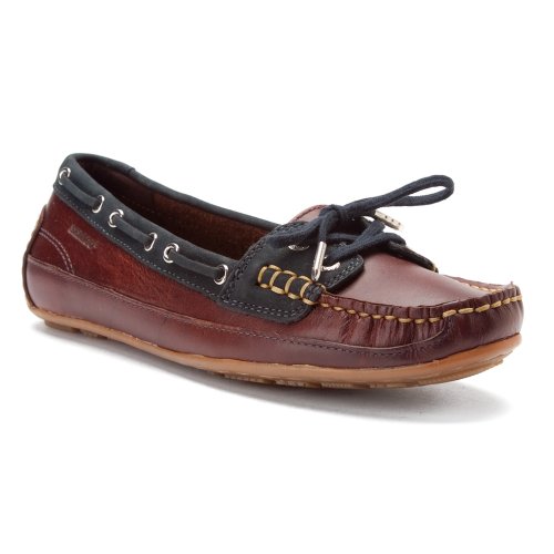 Sebago Women's Bala Slip-On Loafer,Brown Oiled Waxy Cow Leather,8 M US