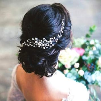 losuya hochzeit braut haarspangen perle strass haar pins brautschmuck haarschmuck fur frauen und madchen