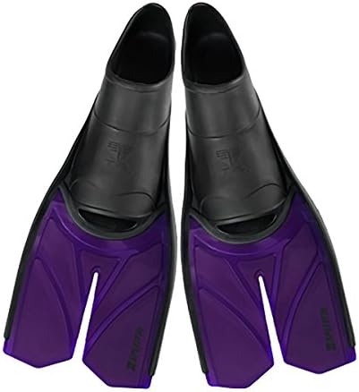 TYR Split Fin (Purple, XXSmall)