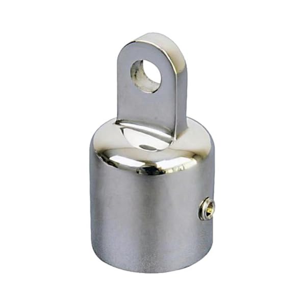 Bimini-Top-Cap-Tube-78-External-Eye-End-for-Boat-316-Stainless-Five-Oceans