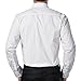 PAUL JONES White Men's Cotton Solid Dress Shirt Long Sleeve (X-Large,5249-White)