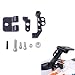 TOMTOP CNC Aluminum Alloy FPV Monitor Mount Bracket Holder for Walkera JR Crosswise Transmitters Black