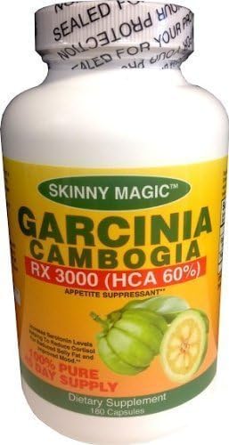 Skinny Magic Garcinia Cambogia 60% HCA 180 Capsules