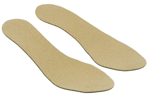 SoxsolS Machine Washable Dryer Safe Wool Flat Insert For Sockless Shoes For Women