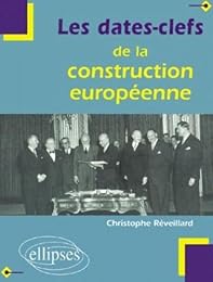 Les  dates-clefs de la construction européenne