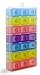 Inspiration Industry NY Pill Organizer Box with Snap Lids (7-day AM/PM) - Pill Box 6018