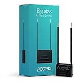 Aeotec Bypass for Nano Dimmer, Load Resistor and Dummy Load for dimmer, TRIAC dimmer switches to fix light flickering issue