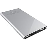Power Bank,LOVPHONE 8000mAh Ultra Slim Power Bank Dual SMART USB Ports Portable Battery Charger Power Bank for iPhone,iPad,iPod,Samsung Galaxy,Cell Phones,Tablets(Silver)