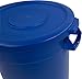 CFS 34101014 Bronco Round Waste Container Only, 10 Gallon, Blue
