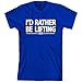 Shirt Kraise I’d Rather be lifting Gym Mode Cross Train Fit Men Workout Clothes