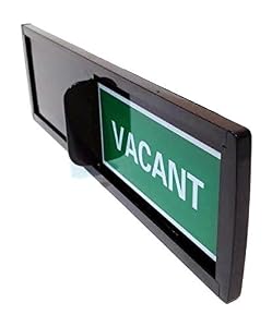 Image of Privacy Sign (Do Not Disturb Sign, Restroom Sign, Office Sign, Conference Sign, Vacant Sign, Occupied Sign) - Tells Whether Room in Vacant or Occupied