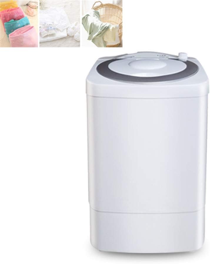 Compact Laundry Washer Stainless steel dewatering barrel for Apartment, Home, Hotel, Dorm Mini Portable Pulsator Washing Machine for Clothes Socks Underwear Towels