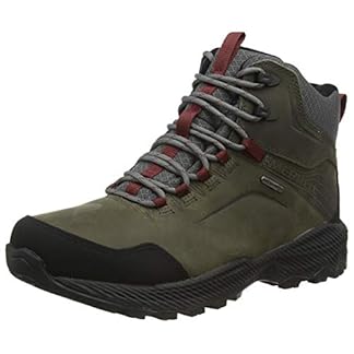 Merrell Mens Forestbound Mid Waterproof High Rise Hiking Boots