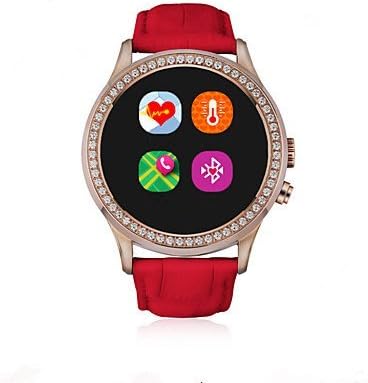 Bluetooth 4.0 Amun-re Smartwatch (Hands-free calls, Instant Messaging Remind, Pedomete,Anti-theft alarm, Alarm) , brown