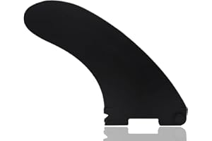 Anfyko Paddleboard Fin Replacement - Quick Install, Enhanced Nylon Fiberglass, Classic Curved Design - Center Fin for Inflatable SUP Stand Up Paddle Board