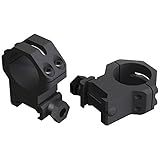 Weaver Tactical 4-Hole Picatinny 1-Inch Mounting Rings (Medium, Matte Finish)