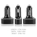 Car Charger,Mopower 40W 8A 4-Port USB Car Charger with Auto Detect Technology for iPhone 6 5S 4S,iPad 4,iPad mini, Samsung Galaxy S4 S3 S5,GPS and Smart Devices Black