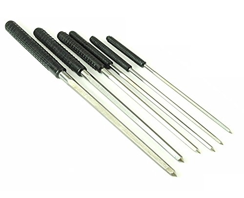 Proops Set of 6 Large Cutting Broaches 2.40mm to 6.20mm, Jewellery Making. (S7415) Free UK Postage