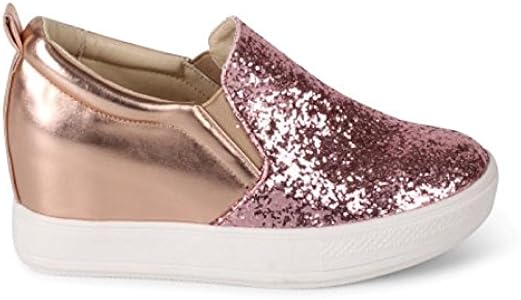 wanted complex wedge sneaker