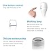 Portable Mini Humidifier USB Cool Mist Ultrasonic Humidifier with Water Bottle Premium Humidifying Unit with Whisper-Quiet Operation Automatic Shut-Off Multi Use for Travel Home Office Bedroom