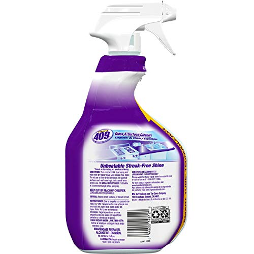 Formula 409 Glass and Surface Cleaner, Spray Bottle, 32 Ounces (Packaging May Vary)