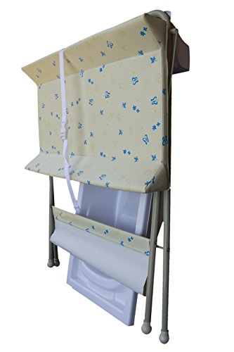 Baby Diego Bathinette Standard, Blue - Thumbnail 5