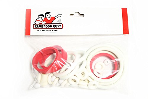 Game Room Guys Bally Eight Ball Champ Pinball White Rubber Ring Kit