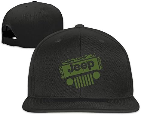 Jusxout Jeep Snapback Unisex Adjustable Flat Bill Visor Dad Hat